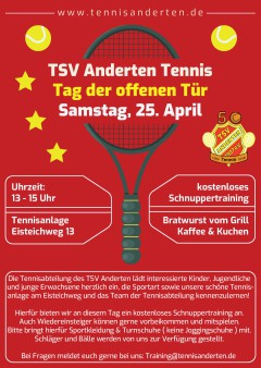 Tag der offenen Tür - 25. April zwischen 13 und 15 Uhr